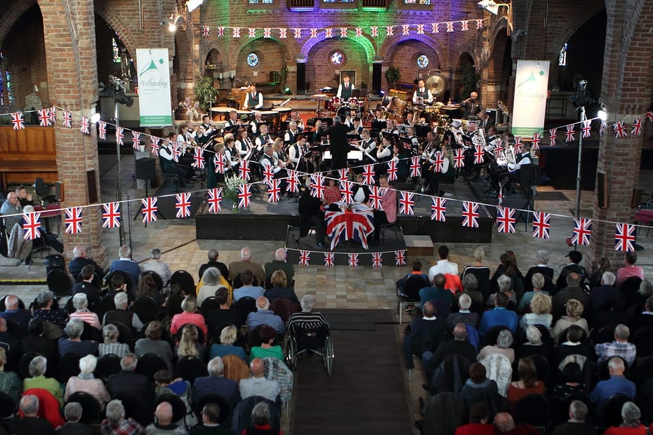 Het A orkest tijdens onze vorige thema concert